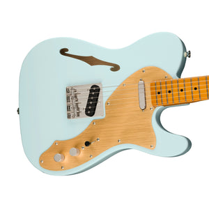[PREORDER] Squier FSR Classic Vibe 60s Telecaster Thinline Electric Guitar, Maple FB, Sonic Blue