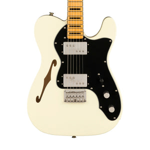 [PREORDER] Squier FSR Classic Vibe 70s Telecaster Thinline Electric Guitar, Olympic White