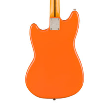 Squier FSR Classic Vibe 60s Competition Mustang Guitar w/ Dakota Red Stripes, Capri Orange