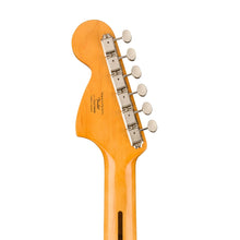 Squier FSR Classic Vibe 60s Competition Mustang Guitar w/ Dakota Red Stripes, Capri Orange