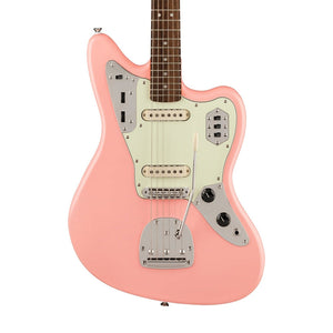 [PREORDER 2 WEEKS] Squier FSR Classic Vibe 60s Jaguar Electric Guitar, Laurel FB, Shell Pink