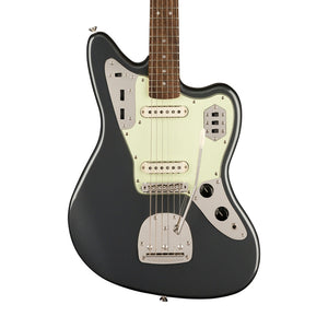 [PREORDER 2 WEEKS] Squier FSR Classic Vibe 60s Jaguar Electric Guitar, Charcoal Frost Metallic