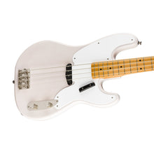 Squier Classic Vibe 50s Precision Bass Guitar, Maple FB, White Blonde