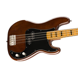 [PREORDER] Squier Classic Vibe 70s Precision Bass Guitar, Maple FB, Walnut