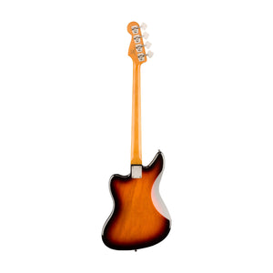 [PREORDER] Squier Classic Vibe Jaguar Bass Guitar, Laurel FB, 3-Tone Sunburst