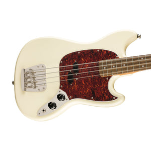 [PREORDER] Squier Classic Vibe 60s Mustang Bass Guitar, Laurel FB, Olympic White