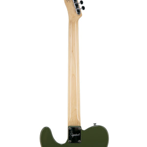 [PREORDER] Squier FSR Paranormal Baritone Cabronita Telecaster Electric Guitar, Laurel FB, Olive Green