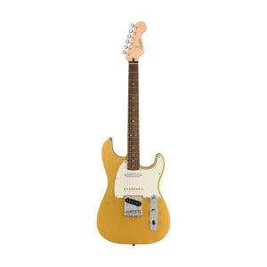 [PREORDER] Squier Paranormal Custom Nashville Stratocaster Electric Guitar, Laurel FB, Aztec Gold