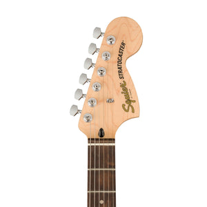 [PREORDER] Squier FSR Affinity Series Stratocaster Electric Guitar w/White Pickguard, Laurel FB, Surf Green