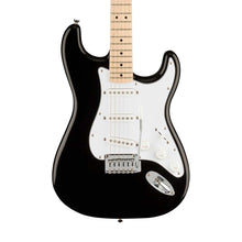 Squier Affinity Series Stratocaster Electric Guitar, Maple FB, Black