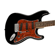 [PREORDER] Squier FSR Affinity Series Stratocaster Electric Guitar w/Tortoiseshell Pickguard, Laurel FB, Black