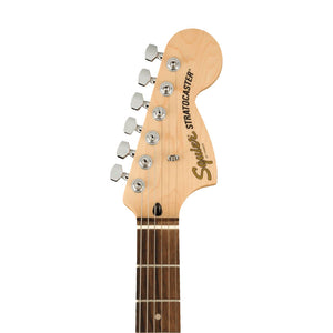 [PREORDER] Squier FSR Affinity Series Stratocaster Electric Guitar w/Tortoiseshell Pickguard, Laurel FB, Black