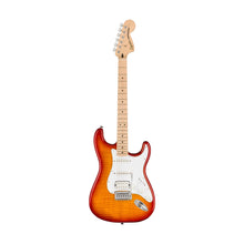 Squier Affinity Series HSS Stratocaster FMT Electric Guitar, Maple FB, Sienna Sunburst