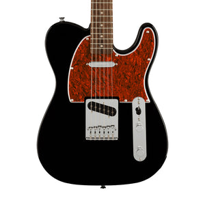 [PREORDER] Squier FSR Affinity Series Telecaster Electric Guitar w/Tortoiseshell Pickguard, Laurel FB, Black