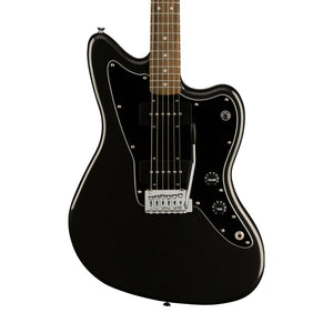 [PREORDER 2 WEEKS] Squier FSR Affinity Series Jazzmaster Electric Guitar, Laurel FB, Metalic Black