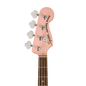 [PREORDER 2 WEEKS] Squier FSR Affinity Series Jag Bass H Guitar, Laurel FB, Shell Pink