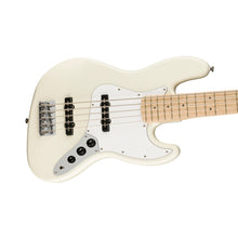 Squier Affinity Series Jazz Bass Guitar, Maple FB, Olympic White