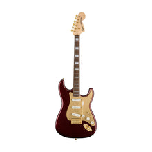 Squier 40th Anniversary Gold Edition Stratocaster Electric Guitar, Ruby Red Metallic