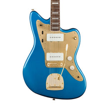 Squier 40th Anniversary Gold Edition Jazzmaster Electric Guitar, Lake Placid Blue