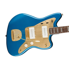 Squier 40th Anniversary Gold Edition Jazzmaster Electric Guitar, Lake Placid Blue