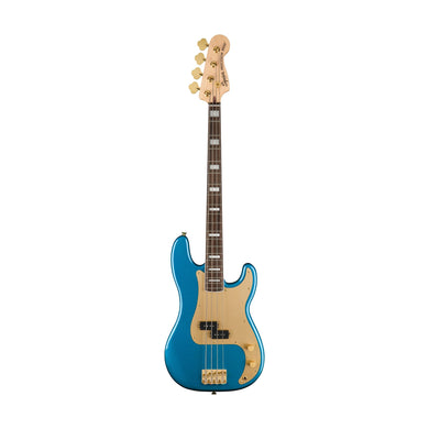 [PREORDER] Squier 40th Anniversary Gold Edition Precision Bass Guitar, Lake Placid Blue