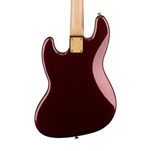 [PREORDER 2 WEEKS] Squier 40th Anniversary Gold Edition Jazz Bass Guitar, Ruby Red Metallic