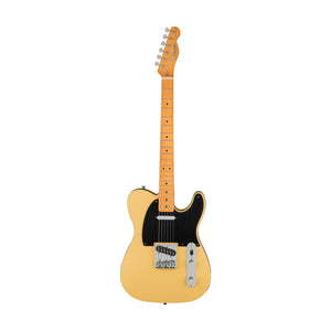 Squier 40th Anniversary Telecaster Vintage Edition Electric Guitar, Maple FB, Satin Vintage Blonde