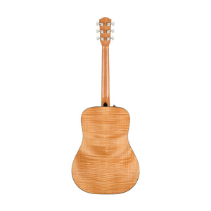 Fender FSR CD-60S Exotic Flame Maple Dreadnought Acoustic Guitar, Sunburst