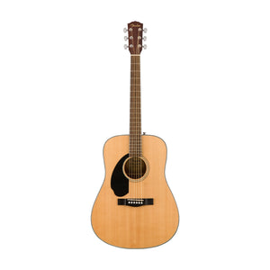 [PREORDER] Fender CD-60S Dreadnought Left-Handed Acoustic Guitar, Walnut FB, Natural