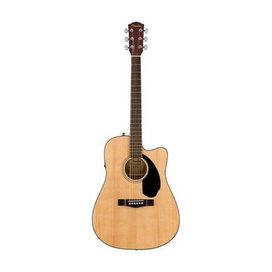 [PREORDER] Fender CD-60SCE Dreadnought Left-Handed Acoustic Guitar, Walnut FB, Natural