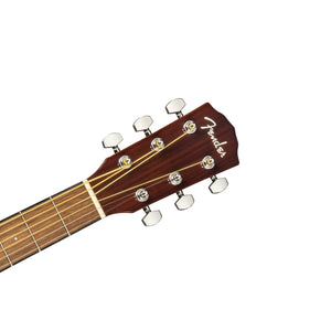 Fender CD-140SCE Dreadnought Acoustic Guitar w/Case, Walnut FB, Sunburst