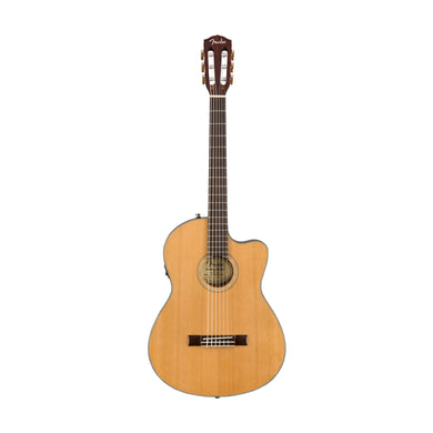 [PREORDER 2 WEEKS] Fender CN-140SCE Nylon Classical Guitar w/Case, Walnut FB, Natural