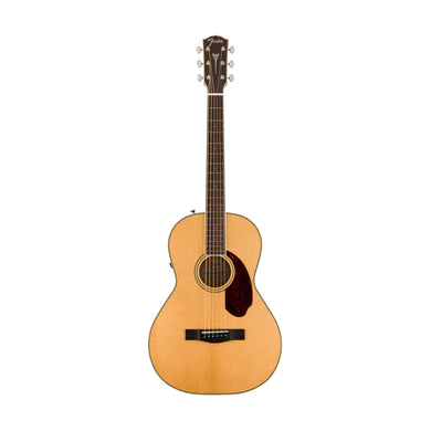 [PREORDER 2 WEEKS] Fender PM-2E Standard Parlor Acoustic Guitar w/Case, Ovangkol FB, Natural