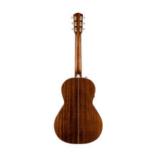 [PREORDER 2 WEEKS] Fender PM-2E Standard Parlor Acoustic Guitar w/Case, Ovangkol FB, Natural