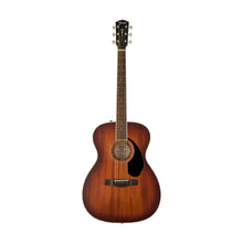 [PREORDER] Fender PO-220E Orchestra Electro Acoustic Guitar, Aged Cognac Burst