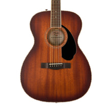 [PREORDER] Fender PO-220E Orchestra Electro Acoustic Guitar, Aged Cognac Burst