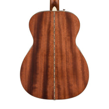 [PREORDER] Fender PO-220E Orchestra Electro Acoustic Guitar, Aged Cognac Burst