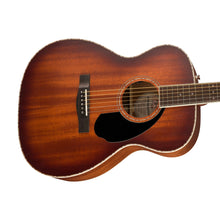 [PREORDER] Fender PO-220E Orchestra Electro Acoustic Guitar, Aged Cognac Burst