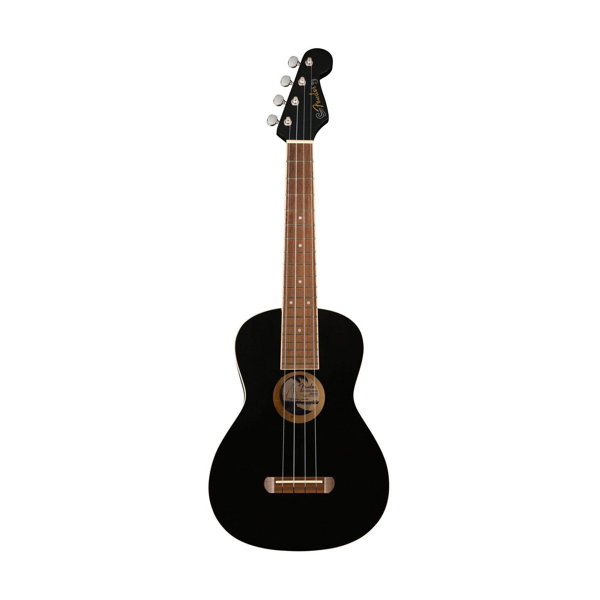 Black fender deals ukulele