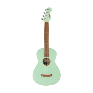 Fender Avalon Tenor Ukulele, Walnut FB, Surf Green
