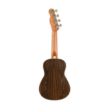 Fender Zuma Exotic Concert Ukulele, Walnut FB, Bocote