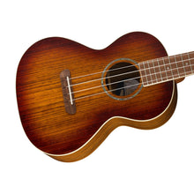 [PREORDER] Fender Rincon Tenor Acoustic-Electric Ukulele w/Bag, Walnut FB, Aged Cognac Burst