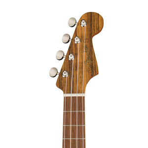 [PREORDER] Fender Rincon Tenor Acoustic-Electric Ukulele w/Bag, Walnut FB, Aged Cognac Burst