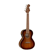 [PREORDER] Fender Montecito Tenor Acoustic-Electric Ukulele w/Bag, Walnut FB, Shaded Edge Burst
