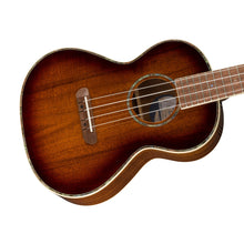 [PREORDER] Fender Montecito Tenor Acoustic-Electric Ukulele w/Bag, Walnut FB, Shaded Edge Burst