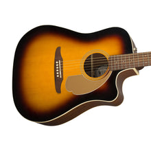 Fender California Redondo Player Dreadnought Acoustic Guitar, Walnut FB, Sunburst