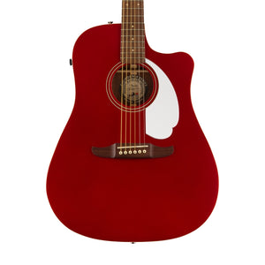 [PREORDER] Fender California Redondo Player Acoustic Guitar, Walnut FB, Candy Apple Red