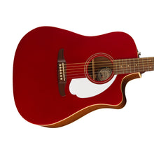 [PREORDER] Fender California Redondo Player Acoustic Guitar, Walnut FB, Candy Apple Red