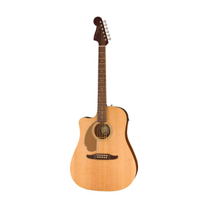 [PREORDER] Fender California Redondo Player Left-Handed Acoustic Guitar, Walnut FB, Natural