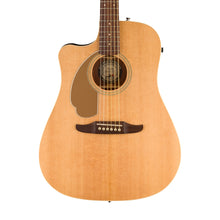 [PREORDER] Fender California Redondo Player Left-Handed Acoustic Guitar, Walnut FB, Natural